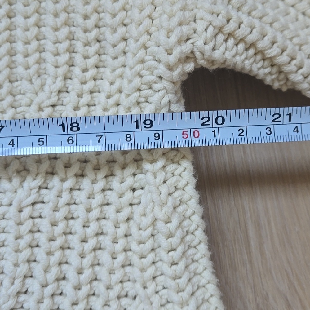 ROOTS V-NECK RIBBED KNIT SWEATER SZ S - Picture 6 of 9